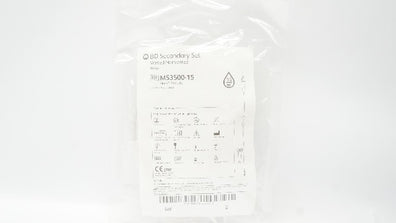 BD MS3500-15 Secondary Set Vented/Nonvented Hanger 13ml x 36inch 15ml/Drops (x)